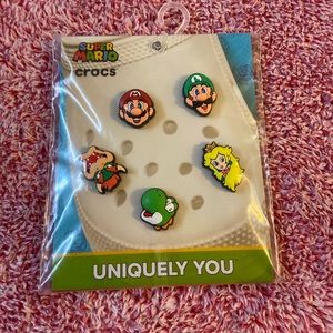 Jibbitz for crocs super Mario pack